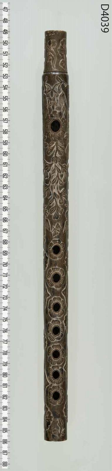 彫石横笛 - 正倉院