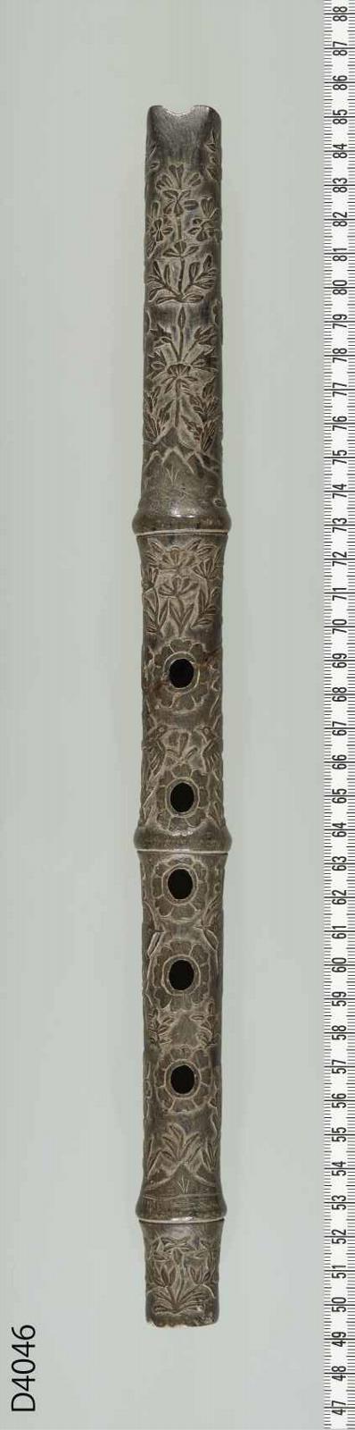 彫石尺八 - 正倉院