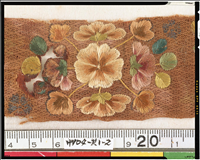 間縫刺繍羅帯 残欠 - 正倉院