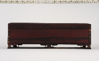 黒柿蘇芳染金銀山水絵箱 第32号 - 正倉院