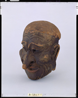 国宝　台湾製　歌舞伎　木彫り　お面　壁掛け 伎楽面 木彫 第19号 - 正倉院