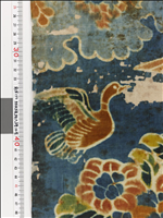 紺夾纈絁几褥 第14号 - 正倉院 紺夾纈絁几褥 第14号 - 正倉院