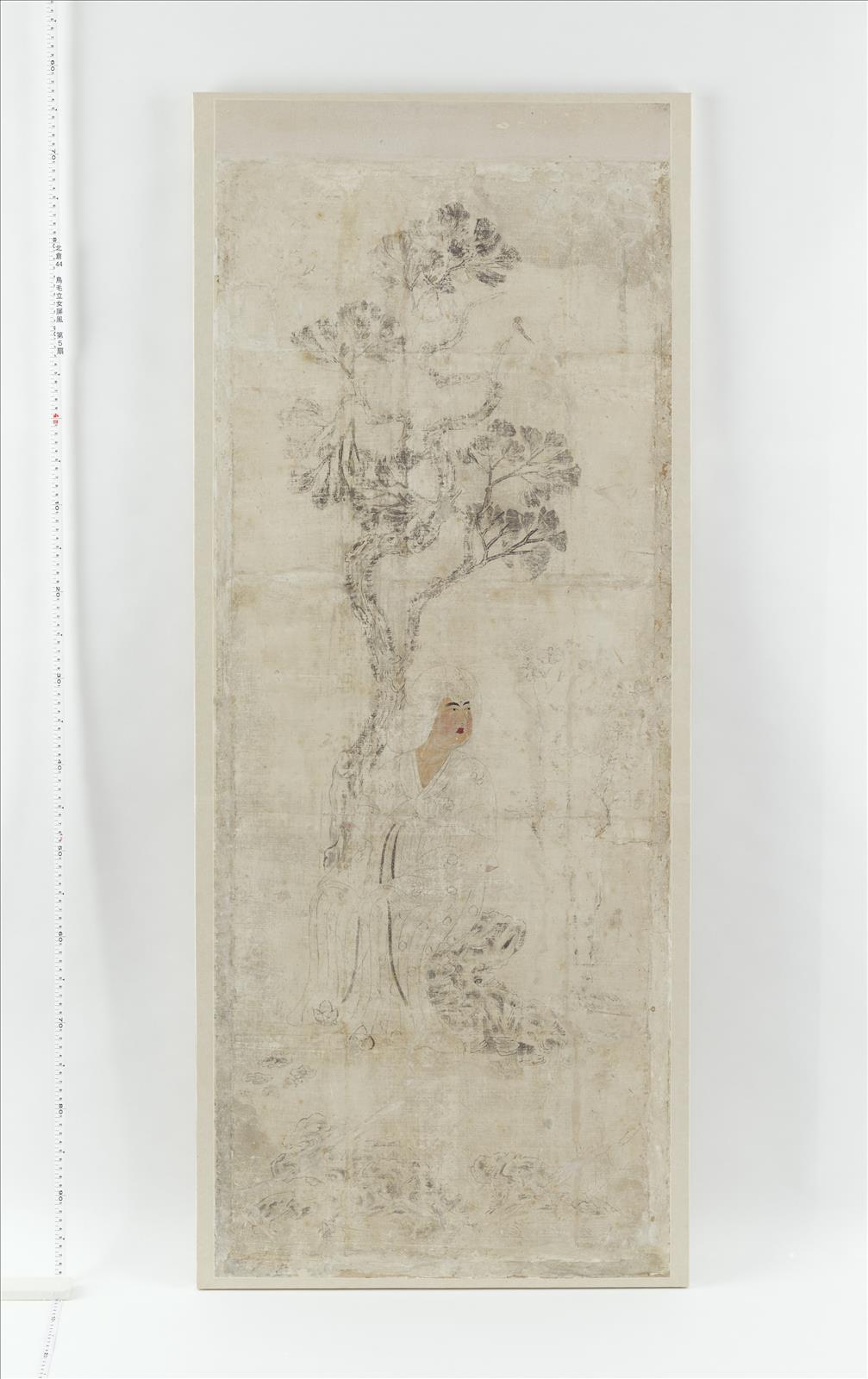 Amazon.co.jp: 掛軸 掛け軸-吉祥双鶏図/打田洋美 縁起開運画掛軸